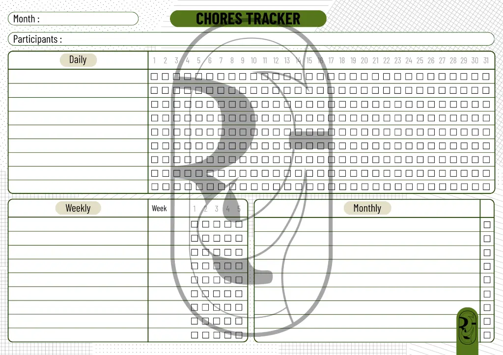 TRACKER de tâches ménagères VIDE ANGLAIS SPECIMEN.webp