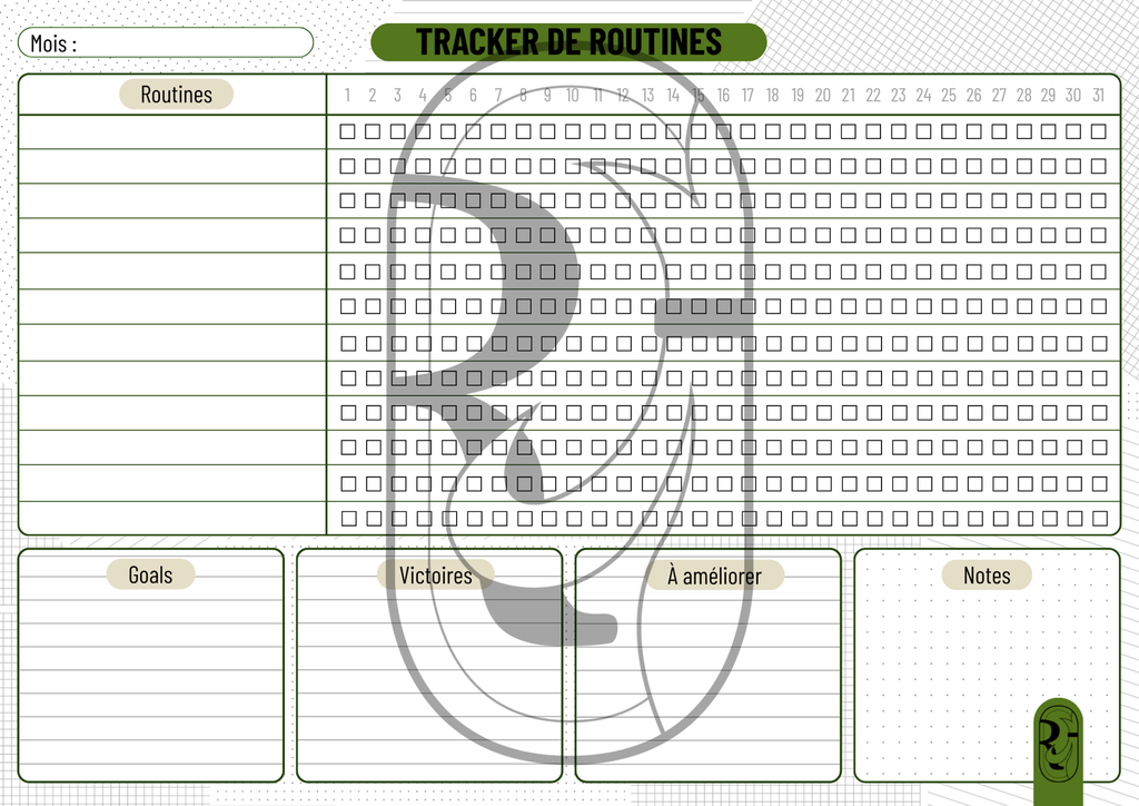 TRACKER BASIQUE (Pas de personnalisation, Français)
